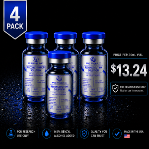 PEPBAC Reconstitution Solution — 30mL Glass Vial (4 pack)